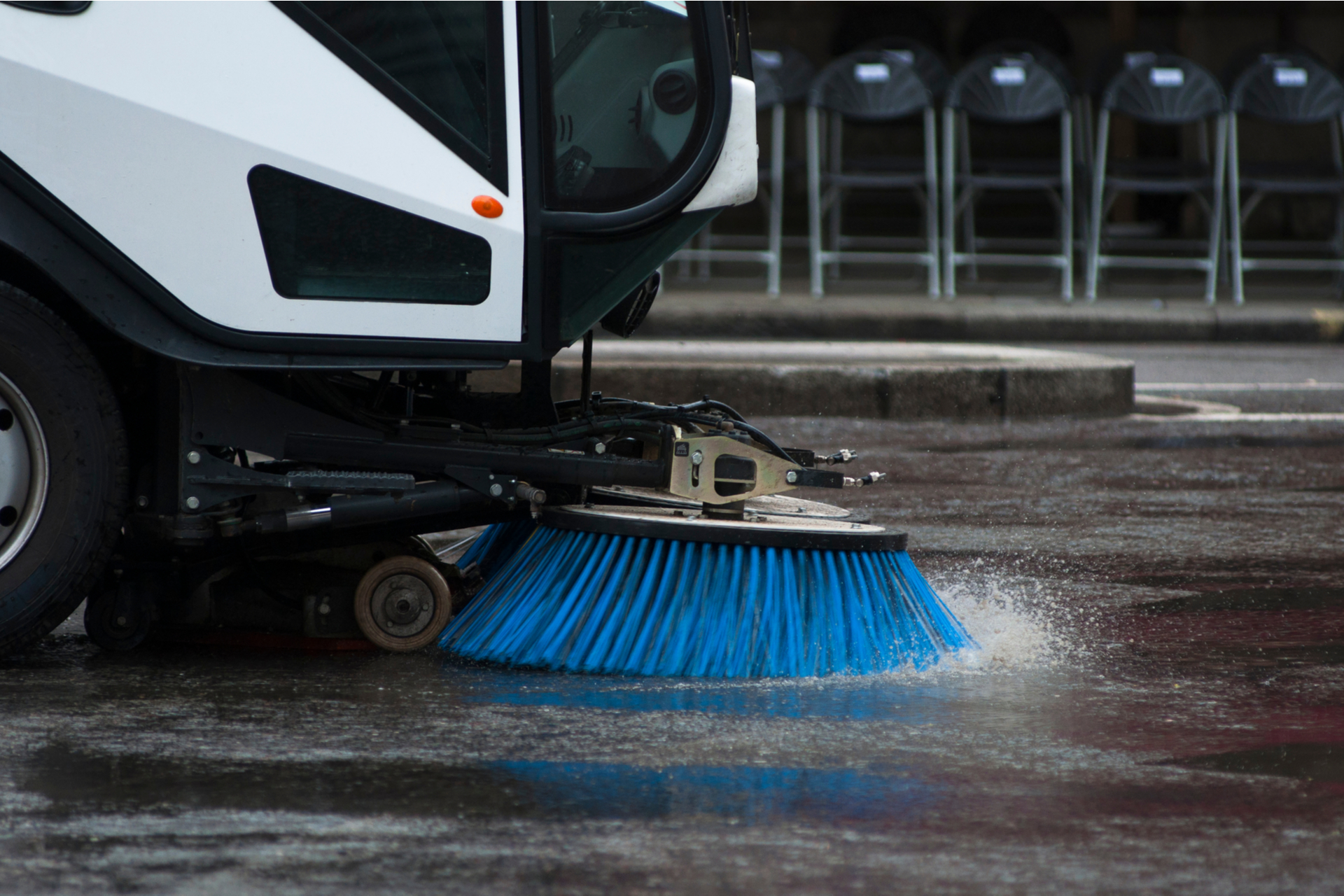 Road sweeper vehicle Dallas